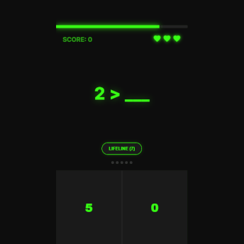 Less Than Greater Than Gameplay